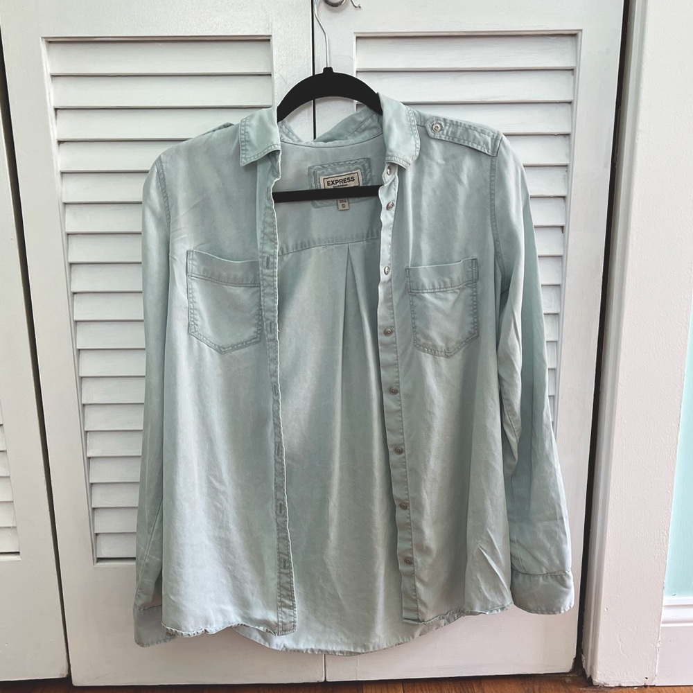 Express Boyfriend shirt XS